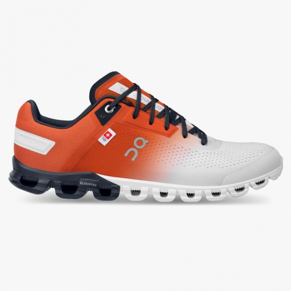 On Cloud Cloudflow Swiss Olympic para hombre - Swiss Olympic Rust | Zapatos Eclipse | Nueva oferta