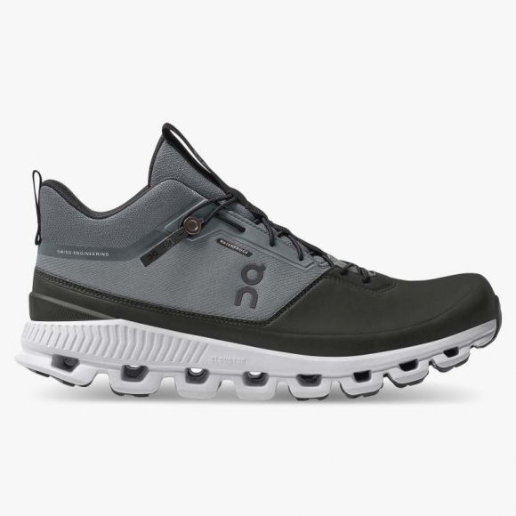 On Cloud Cloud Hi Waterproof para hombre - Rock | Zapatos Magnet | Ofertas en outlet Italia