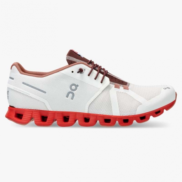 On Cloud Cloud Swiss Olympic para hombre - Rojo | Zapatos blancos | Rebajas en Italia