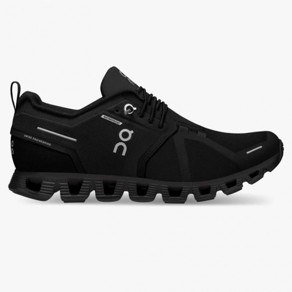 On Cloud Cloud 5 impermeable para hombre - Negro | Zapatos negros | Outlet Italia