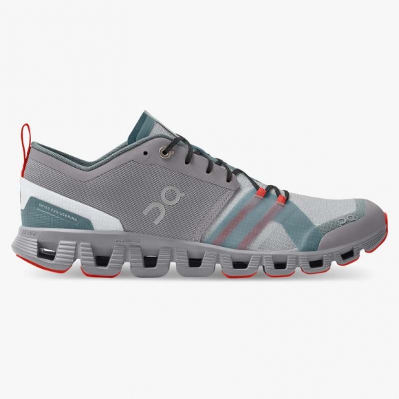 On Cloud Cloud X Shift para hombre - Alloy | Zapatillas rojas | Italia