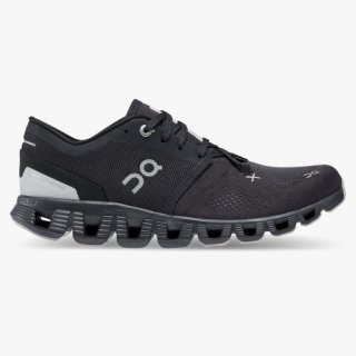 On Cloud Cloud X 3 para mujer - Zapatos negros | Oferta especial