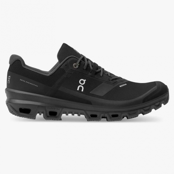 On Cloud Cloudventure Waterproof para hombre - Zapatos Negros | Nueva oferta