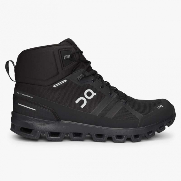 On Cloud Cloudrock Waterproof para hombre - Negro | Zapatos | Italia