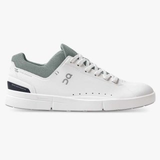 On Cloud THE ROGER Advantage para hombre - Blanco | Zapatos Eucalyptus | Outlet Italia