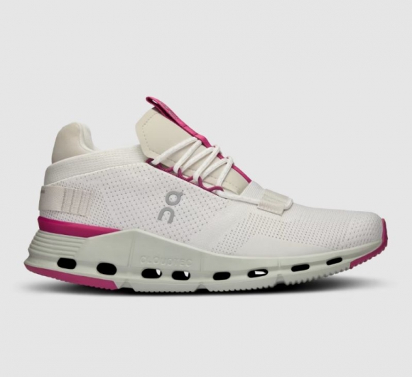 On Cloud Cloudnova para mujer - Sin teñir - Blanco | Zapatos Carnation recién llegados