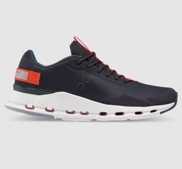 On Cloud Cloudnova Form para hombre - Negro | Zapatos Flame (Novedades)
