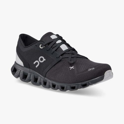 On Cloud Cloud X 3 para mujer - Zapatos negros | Oferta especial